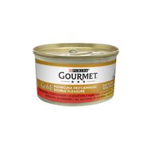 GOURMET GOLD Kassikonserv veiseliha ja kanaga 85g