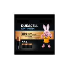 DURACELL Optimum Patarei  AA/ MX1500 1,5V 8tk