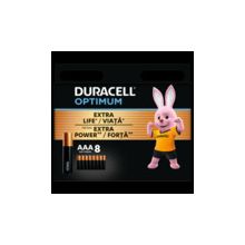 DURACELL Optimum Patarei  AAA/ MX2400 1,5V 8tk