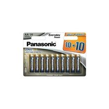 PANASONIC Everyday Power Patarei LR6EPS/20BW 10+10tk